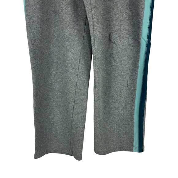 SB Active Mens Gray Sweatpants With Side Stripes Size M Comfortable Fit - Picture 2 of 7